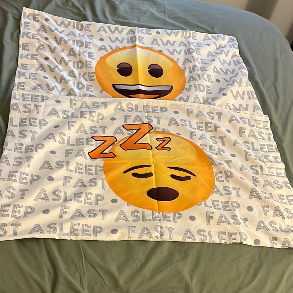 Emoji Pillow Case Set